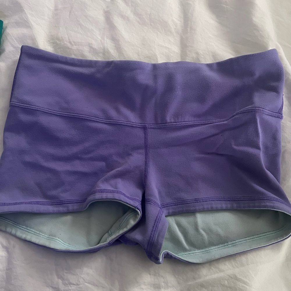 Lululemon reversible “booty shorts”